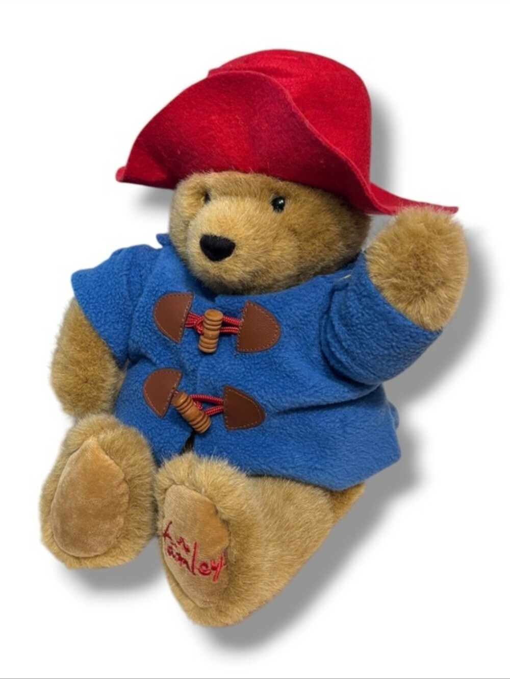 RAINBOW DESIGNS Paddington Teddy Bear  Hamley’s London Toy Store VINTAGE